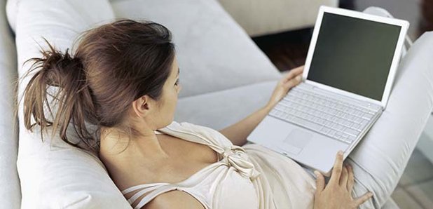 Girl on laptop